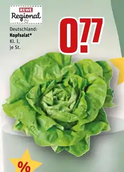 REWE REWE Regional Kopfsalat* Angebot