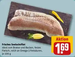 REWE Frisches Seelachsfilet Angebot