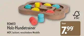 Aldi Nord Romeo Holz Hundetrainer Angebot