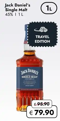 Travel Free Jack Daniel's Single Malt Angebot