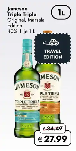 Travel Free Jameson Triple Triple Angebot