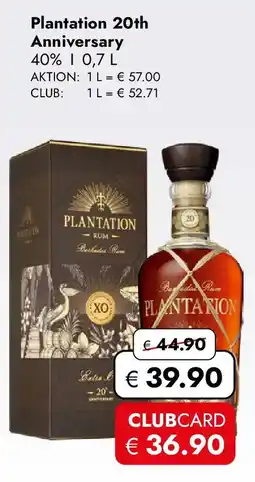 Travel Free Plantation 20th Anniversary Angebot