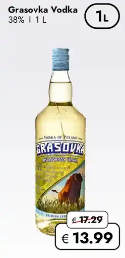 Travel Free Grasovka Vodka Angebot