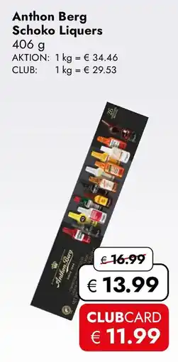 Travel Free Anthon Berg Schoko Liquers Angebot
