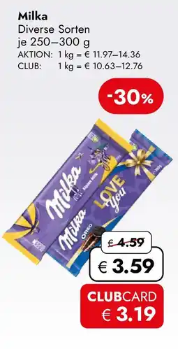 Travel Free Milka Angebot
