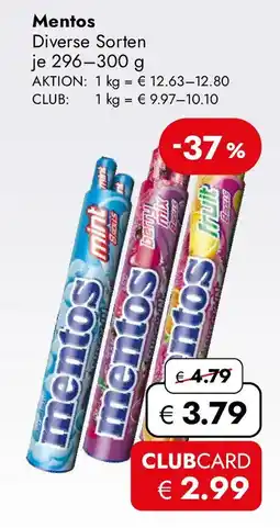 Travel Free Mentos Angebot