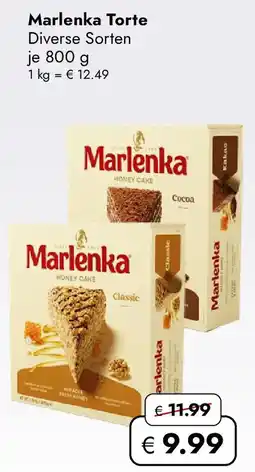 Travel Free Marlenka Torte Angebot