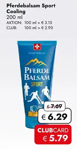 Travel Free Pferdebalsam Sport Cooling Angebot