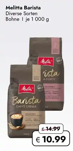 Travel Free Melitta Barista Angebot