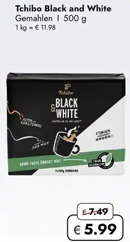 Travel Free Tchibo Black and White Angebot