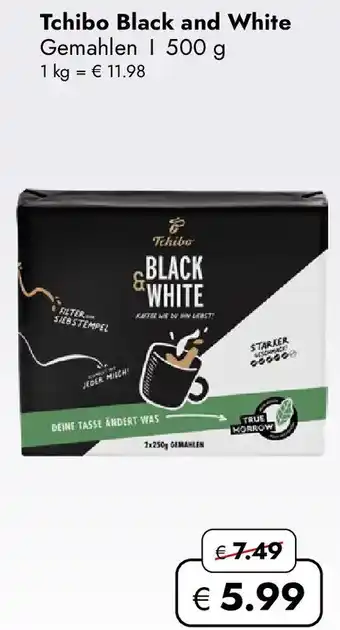 Travel Free Tchibo Black and White Angebot