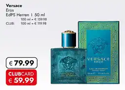 Travel Free Versace Eros EdPS Herren Angebot