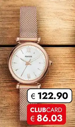 Travel Free FOSSIL Uhr Angebot