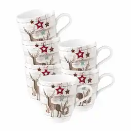 Netto Marken-Discount Seltmann Weiden Henkelbecher Life Christmas 400 ml 6er Set Angebot