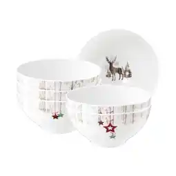 Netto Marken-Discount Seltmann Weiden Schüssel Life Christmas ø 15,5 cm 6er Set Angebot