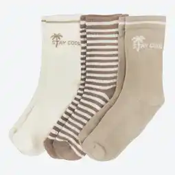 NKD Kinder-Socken mit Palmen-Motiv, 3er-Pack Angebot