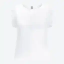NKD Damen-T-Shirt mit Spitzendetails Angebot
