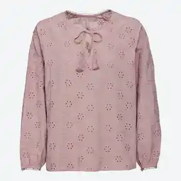NKD Damen-Bluse mit Broderie Anglaise Angebot