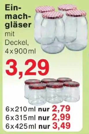Jawoll Einmachgläser mit Deckel Angebot