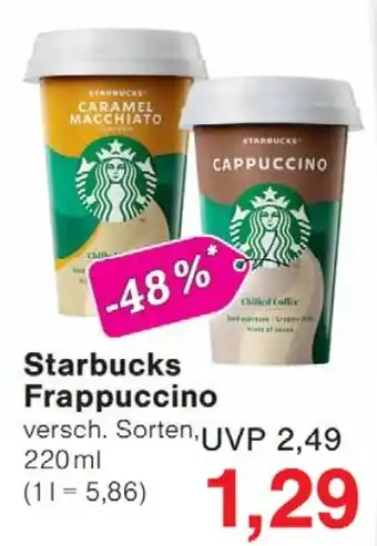 Jawoll Starbucks Frappuccino Angebot