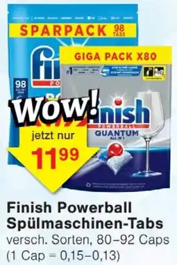 Jawoll Finish Powerball Spülmachine-Tabs Angebot