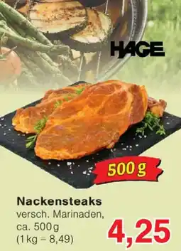 Jawoll HAGE Nackensteaks Angebot