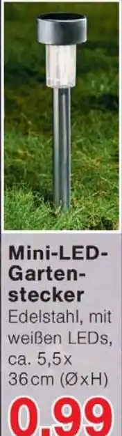 Jawoll Mini-LED-Gartenstecker Angebot