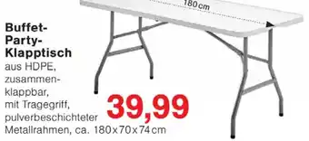 Jawoll Buffet-Party-Klapptisch Angebot