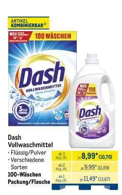 METRO Dash Angebot