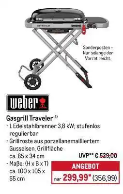 METRO WEBER Angebot