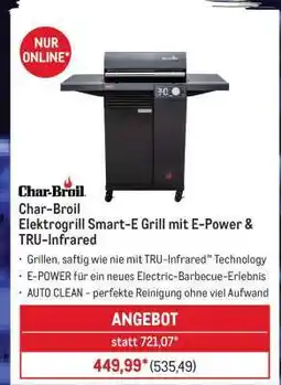 METRO Char-Broil Elektrogrill Smart-E Grill mit E-Power & TRU-Infrared Angebot