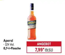 METRO Aperol Angebot