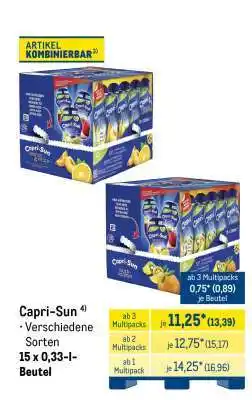 METRO Capri-Sun Angebot