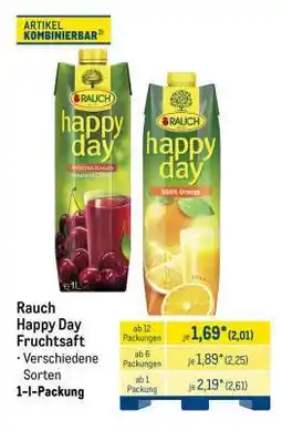 METRO Rauch Happy Day Fruchtsaft Angebot