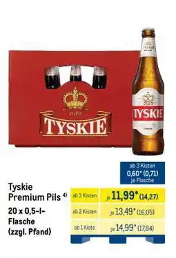 METRO TYSKIE Premium-Pils Angebot