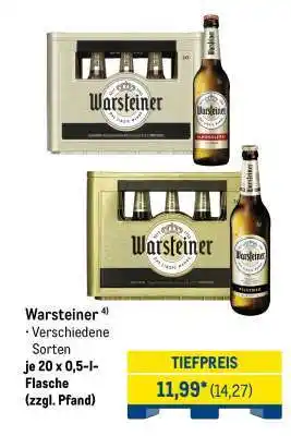METRO Warsteiner Angebot