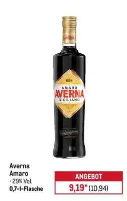 METRO Averna Angebot