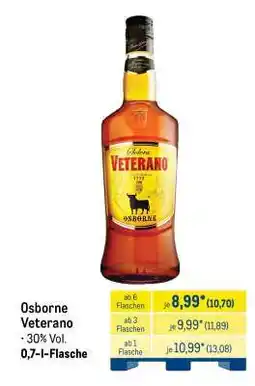 METRO Osborne Veterano Angebot