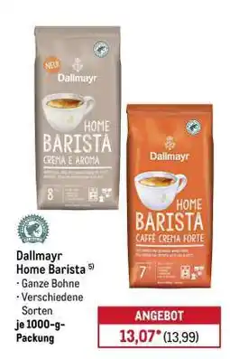 METRO Dallmayr Home Barista Angebot