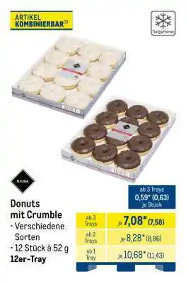 METRO Donuts mit Crumble Angebot