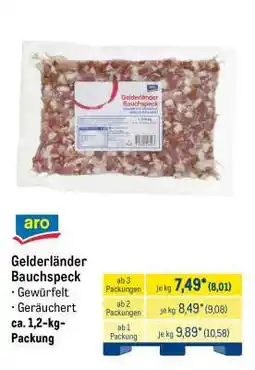 METRO Gelderländer Bauchspeck Angebot