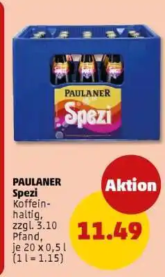 PENNY Paulaner Spezi Angebot
