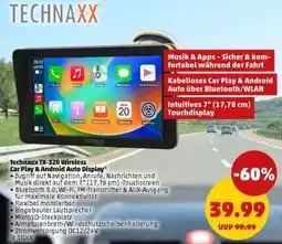 PENNY Technaxx TX-320 Wireless Car Play & Android Auto Display Angebot