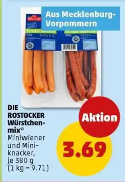PENNY DIE ROSTOCKER Würstchenmix Angebot