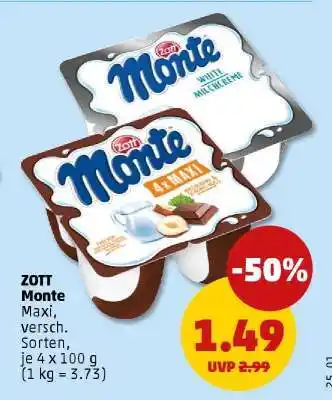 PENNY Zott Monte Angebot