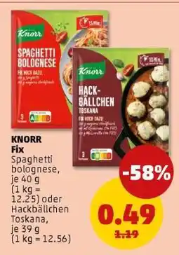 PENNY Knorr Fix Angebot