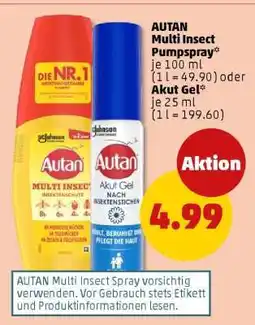 PENNY AUTAN Multi Insect Pumpspray Angebot