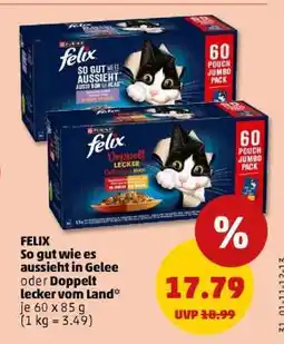 PENNY FELIX So gut wie es aussieht in Gelee oder Doppelt lecker vom Land Angebot