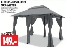 Wreesmann LUXUS-PAVILLON 3X4 METER Angebot