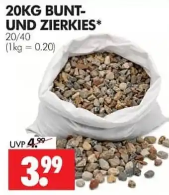 Wreesmann 20KG BUNT-UND ZIERKIES* Angebot